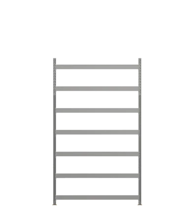 СТ-051 Стеллаж_2200/650/1500_7 ярусов полки цинк