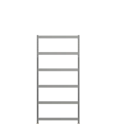 СТ-051 Стеллаж_2500/1050/1200 полки цинк_6 ярусов