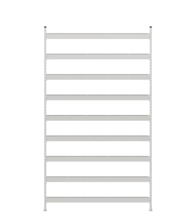 Стеллаж СТ-023 - RAL 7038 - 2700 - 600 - 1500 - Цинк - 9