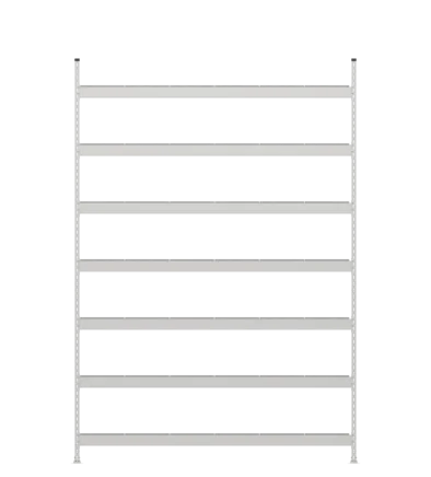 Стеллаж СТ-023 - RAL 7038 - 3000 - 600 - 1800 - Цинк - 7