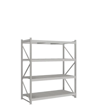 Rack ST-051, ST-051 h2200x850x1800, shelves zinc 4 tiers
