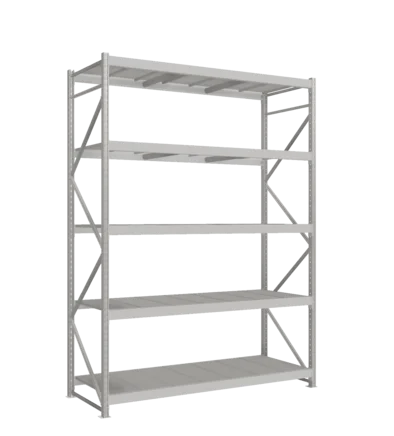 Rack ST-051, ST-051 h3000x850x2100, shelves zinc 5 tiers