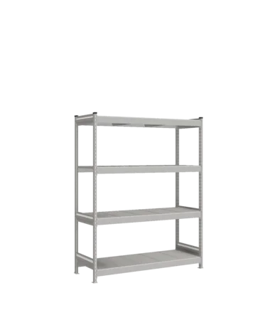 Shelving ST-023, ST-023 RAL 7038 h2000x600x1500, 4 shelves