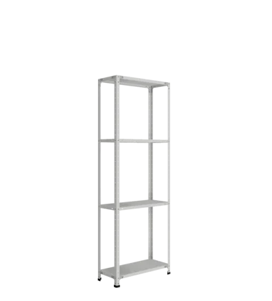 Rack ST-012, ST-012 h2000x700x300, painted. RAL 7038, 4 shelves without stiffeners