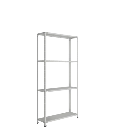 Rack ST-012, ST-012 h2000x1000x300, painted. RAL 7038, 4 shelves without stiffeners
