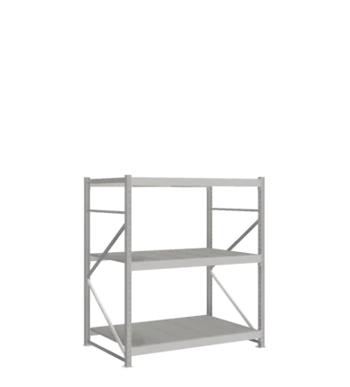Shelving ST-051, ST-051 h1800x1050x1500, shelves zinc 3 tiers