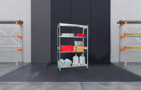 Shelving racks